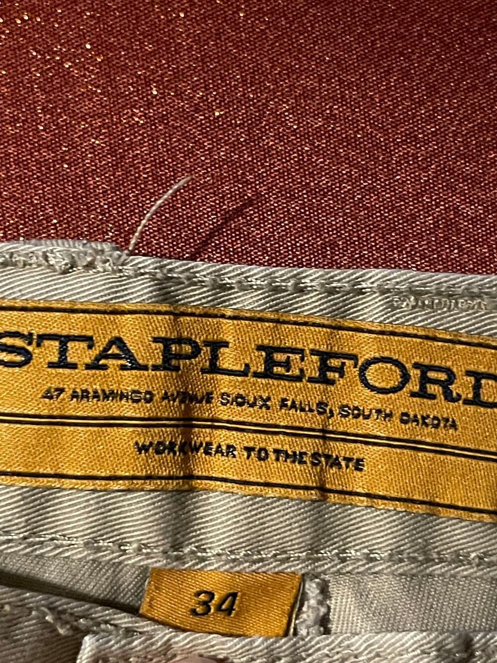 Stapleford Shorts Mens 34 Cargo Khaki Workwear Utility Pocket